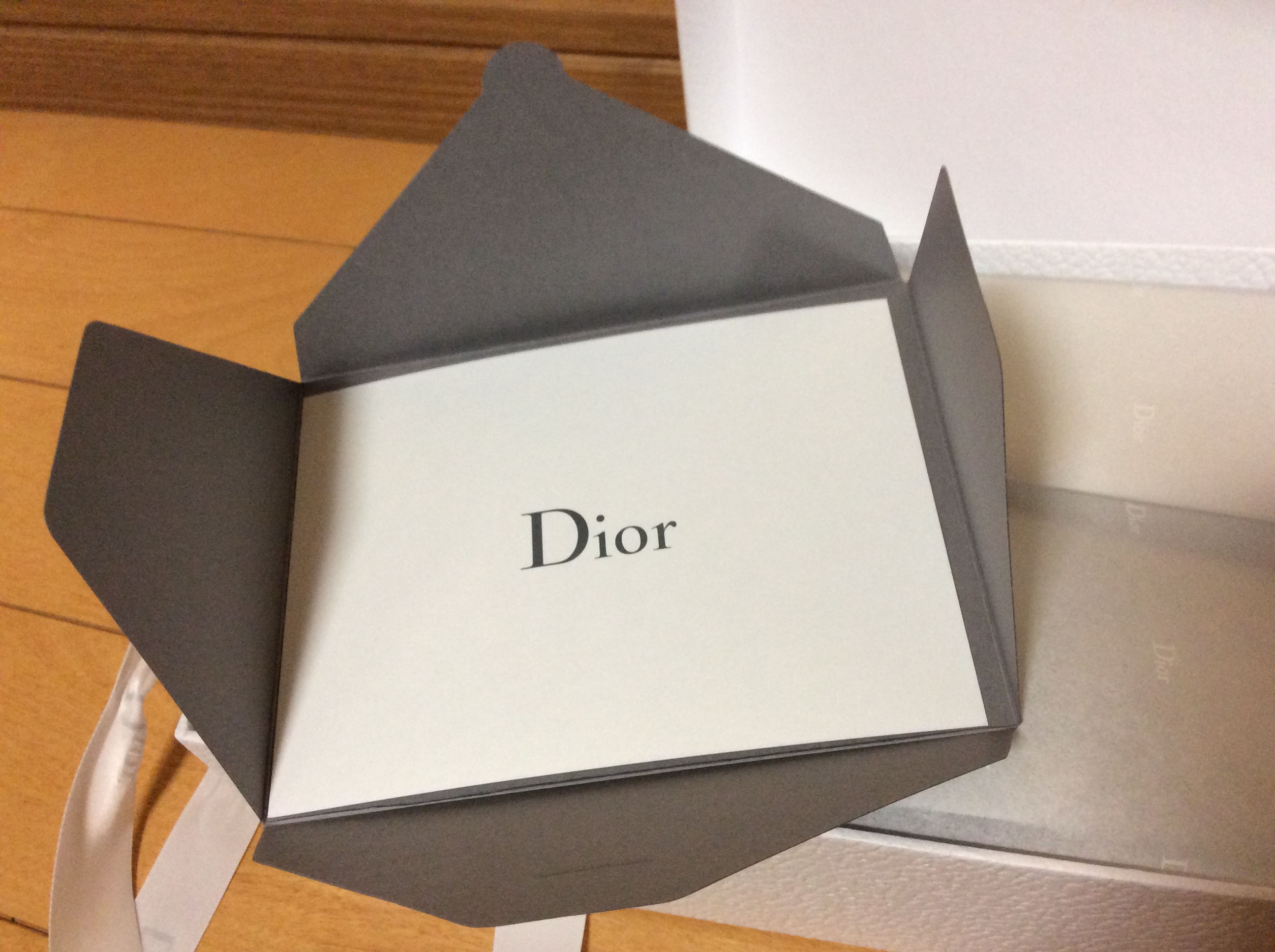 Dior　メッセージカード