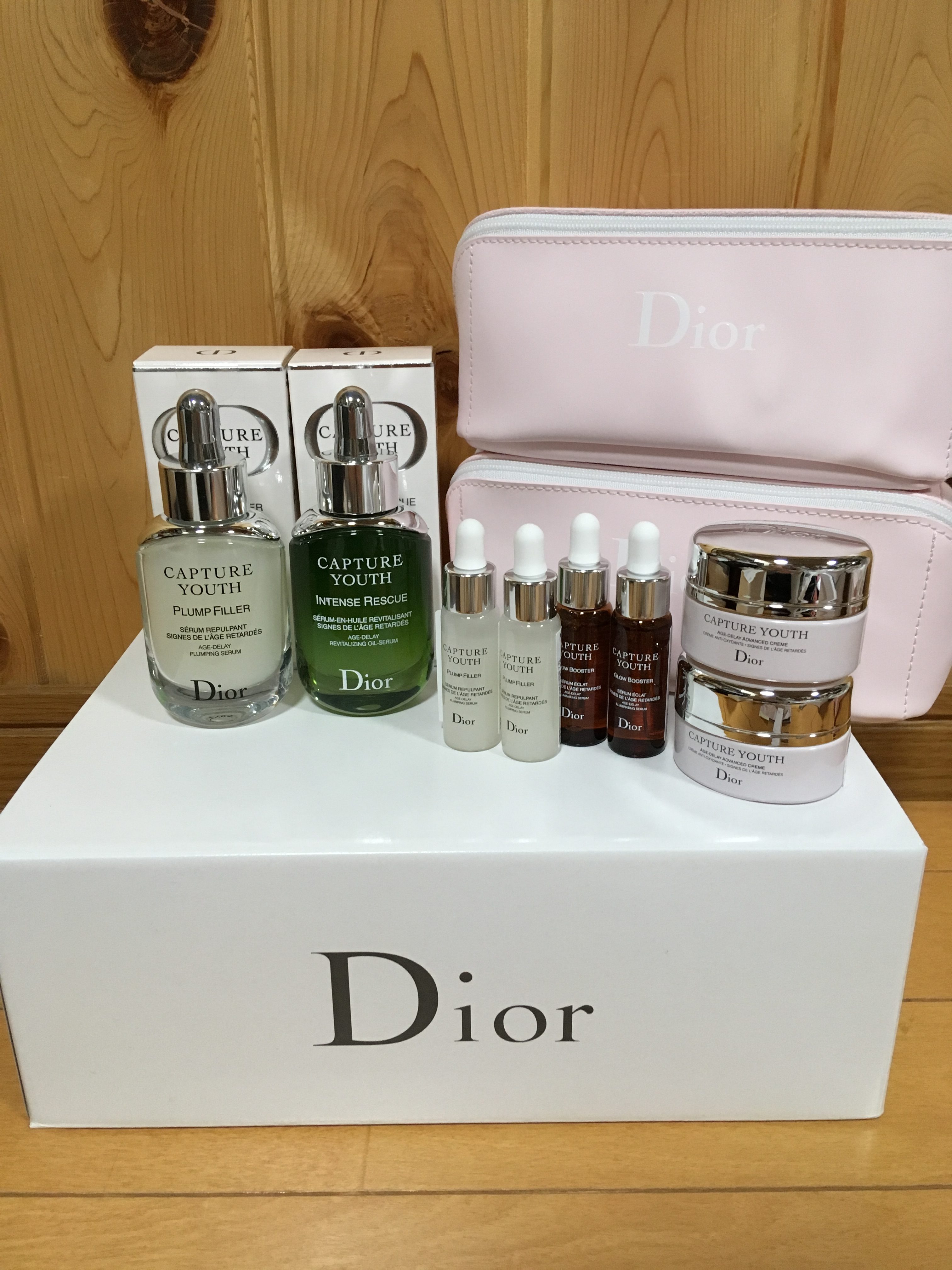 Dior　カプチュールユース　インテンスRオイル　コフレ　オファー　ディオール　プランプフィラー
